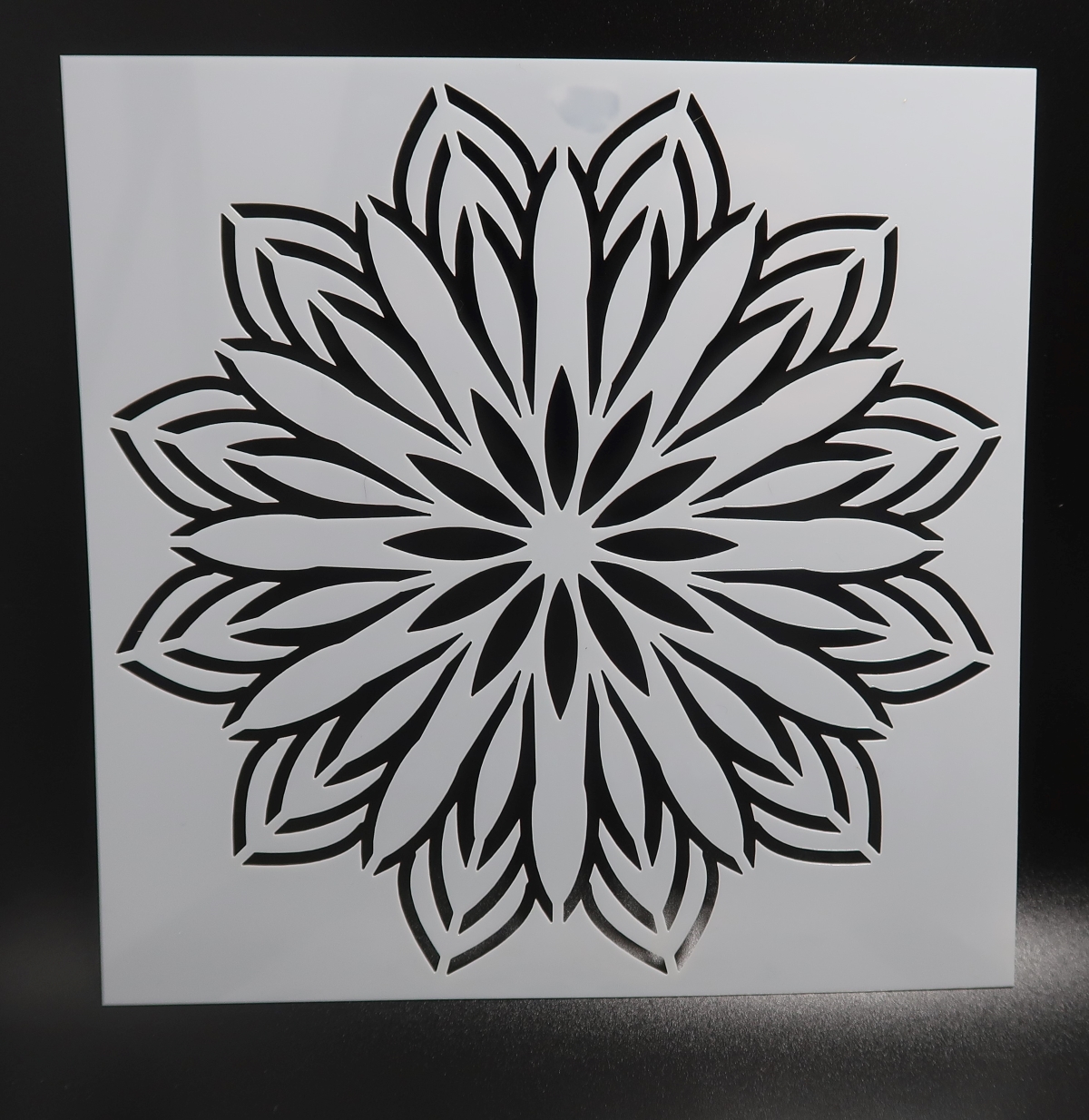 Set of 4 – 6″ Mandala Stencils (Pack #4) – Dot Art Depot